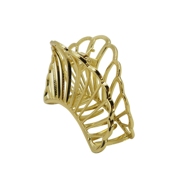 Flo hair clip gold