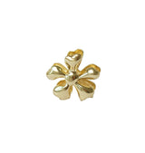 Flower hair clip gold