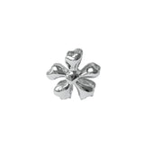 Flower hair clip silver