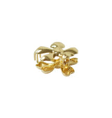 Flower hair clip gold