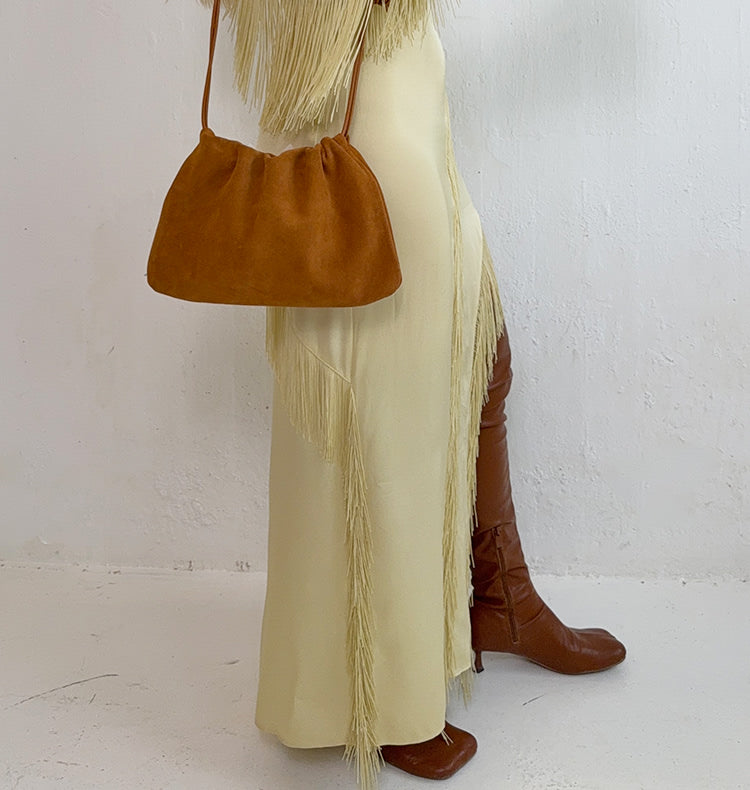 Gia bag suede brown