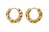 hanna earrings gold