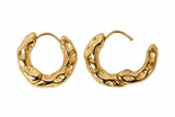 hanna earrings gold