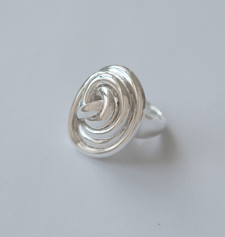 Honey ring 925 silver