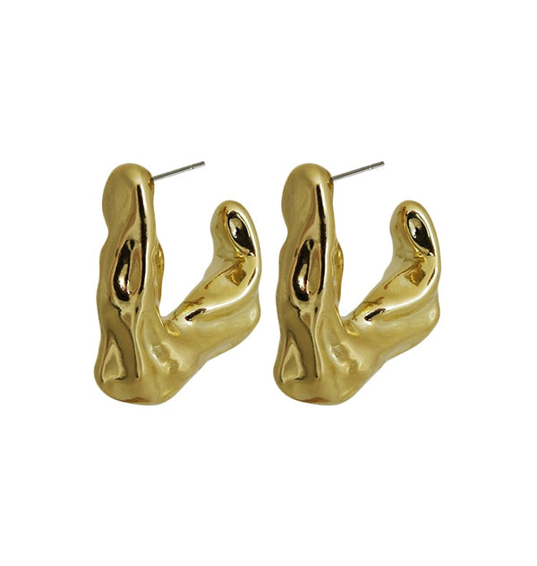 Inga earrings gold