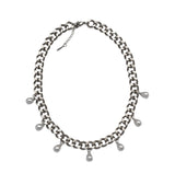 Izza Chain Necklace Silver