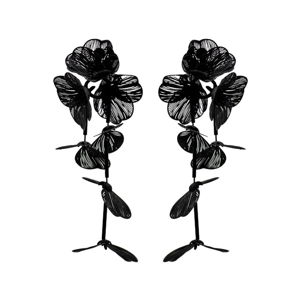 Jessica earrings black