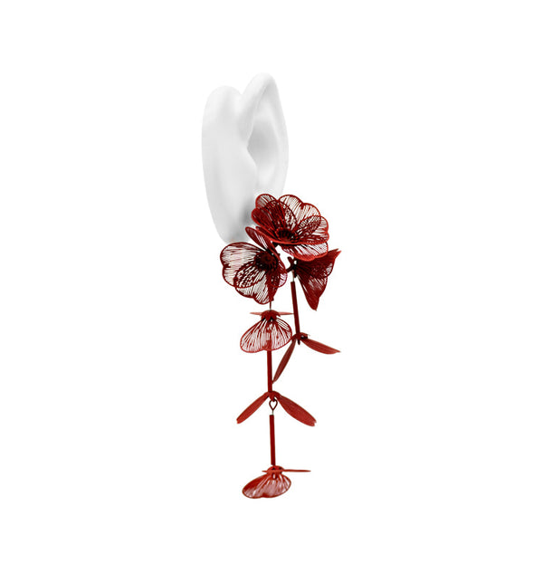 Jessica earrings red