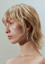 Kelly single earring silver