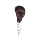 Kelly single earring silver