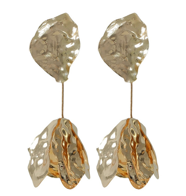 Kenya earrings gold