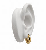 Lio earrings gold 12mm