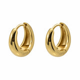 Lio earrings gold 12mm