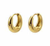Lio earrings gold 20mm