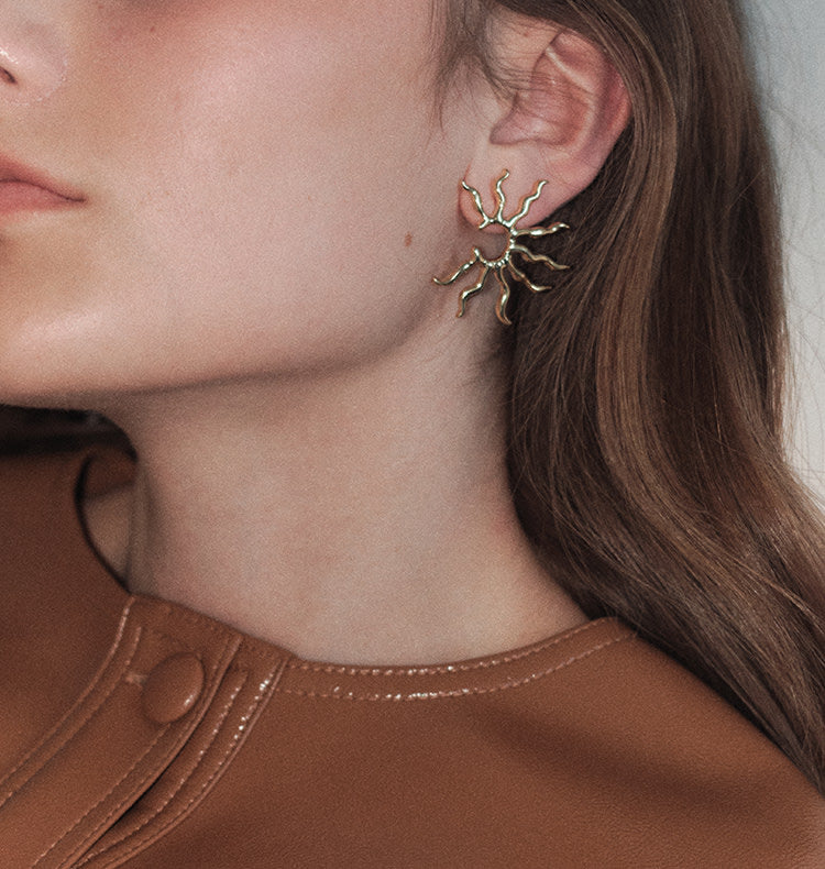 Lara earrings silver