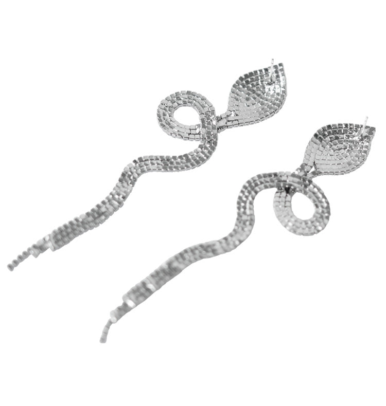 Lilia earrings silver