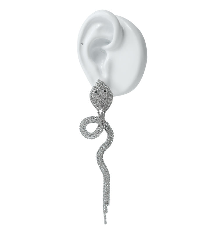 Lilia earrings silver