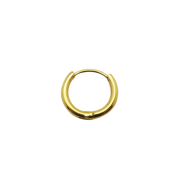 Lord gold single earring 11mm