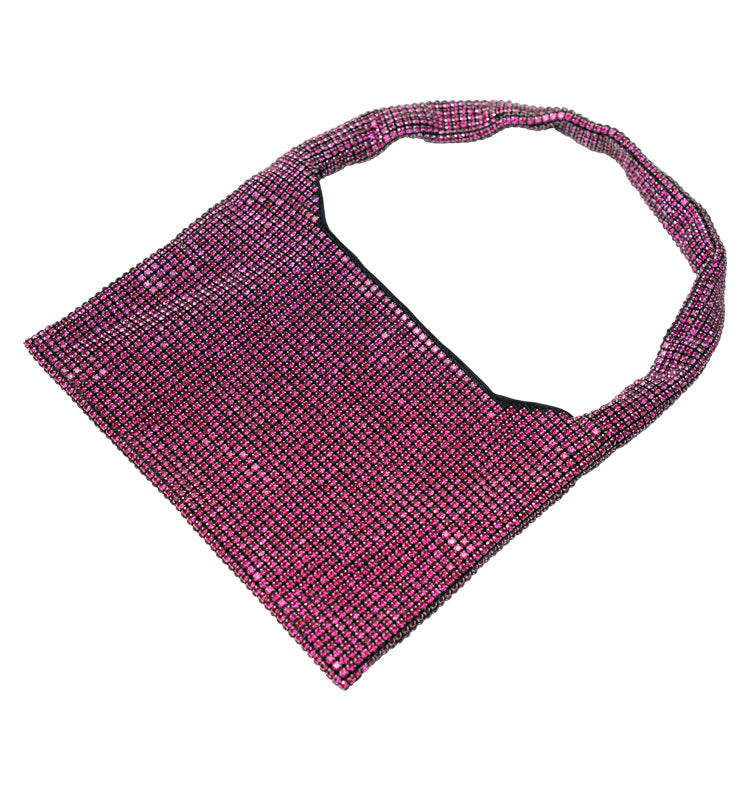 Lotti bag fuchsia glitter