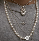 Lynx Necklace Silver