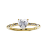 Mi Amore ring gold/clear