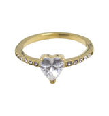 Mi Amore ring gold/clear