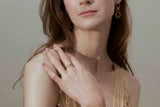 Mi Amore ring gold/clear