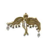 Mira brooch gold
