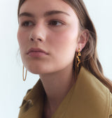 Nastasia earrings gold
