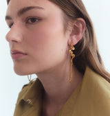 Nastasia earrings gold