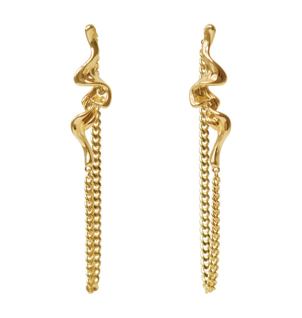 Nastasia earrings gold