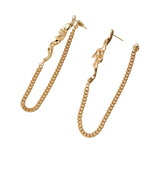 Nastasia earrings gold