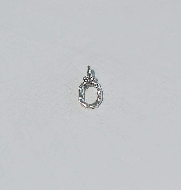 Letter pendant 925 silver