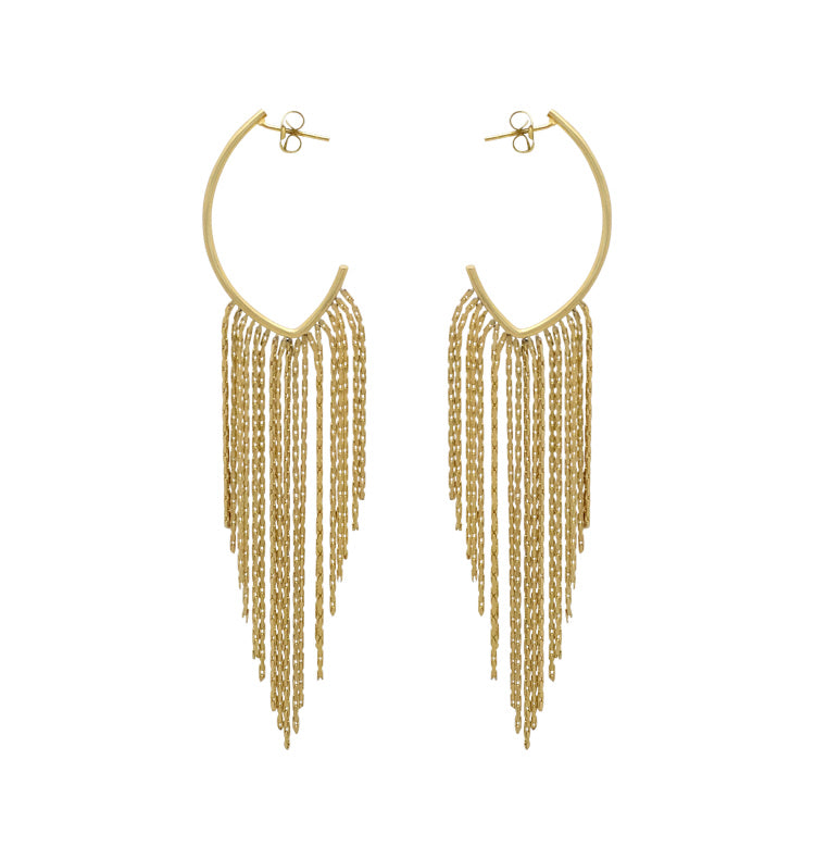 Oriya earrings gold