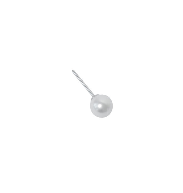 Pearl single stud 925 silver