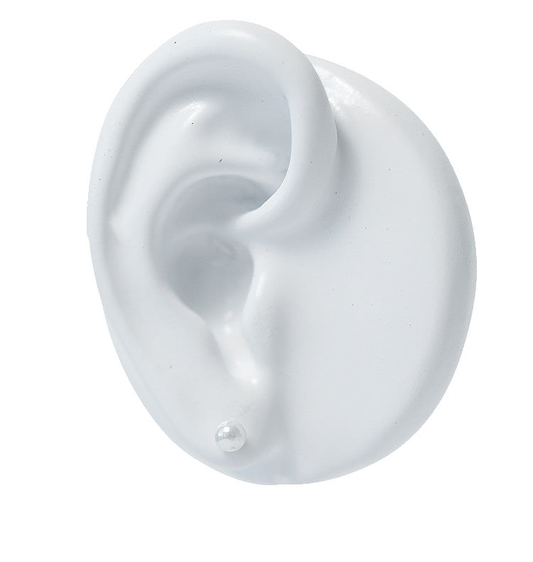 Pearl single stud 925 silver