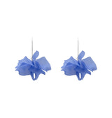 Petal earrings blue