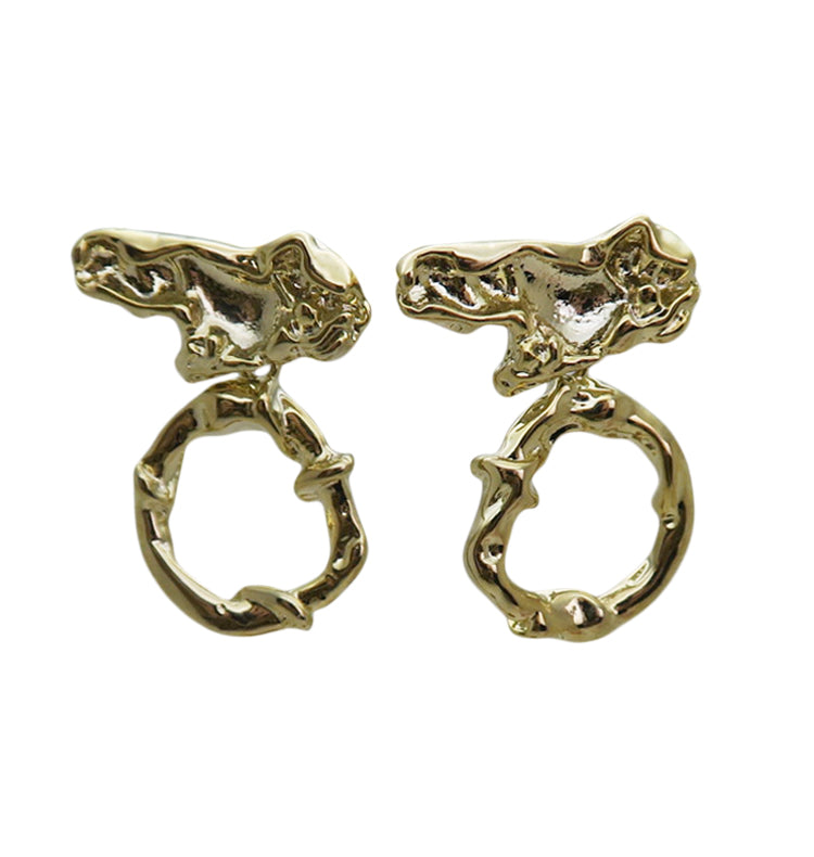 Amason earrings gold