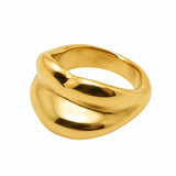 Rakel ring brass