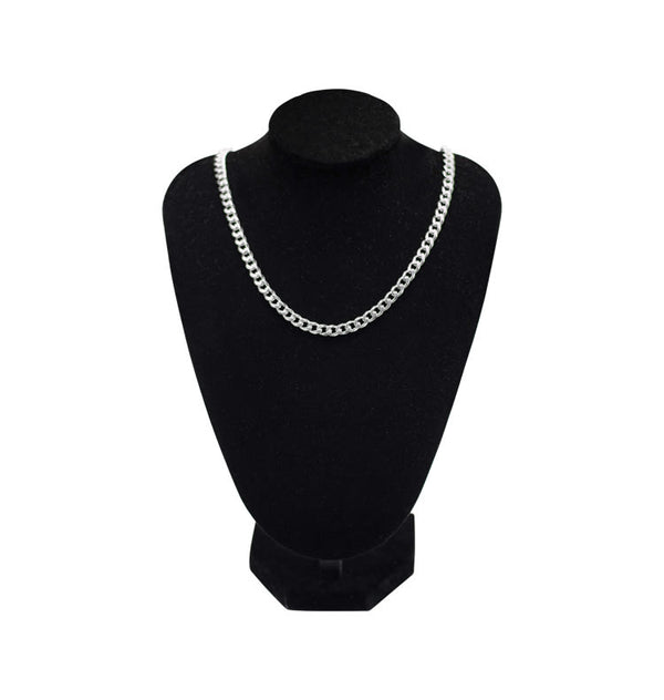Roza necklace silver