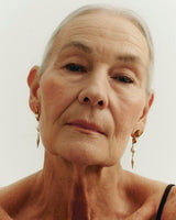 Rabbit earrings gold