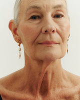 Rabbit earrings gold