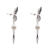 Rabbit earrings silver