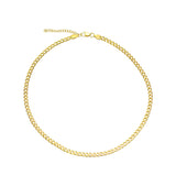 Roza necklace gold