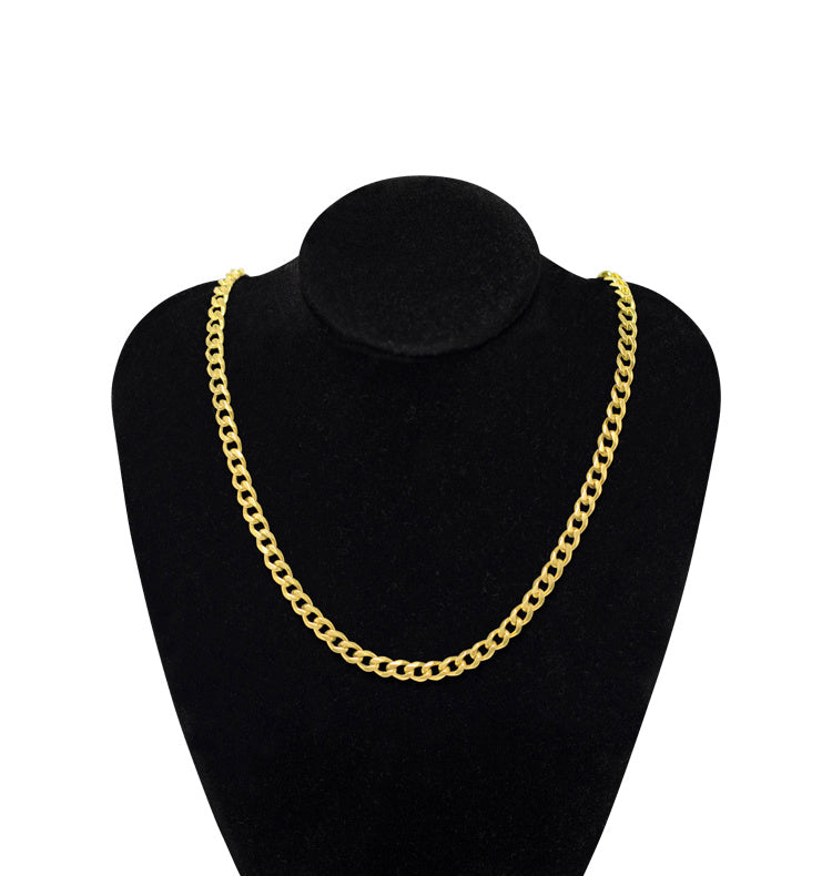 Roza necklace gold