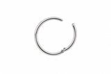 Seamless single earring steel 11mm
