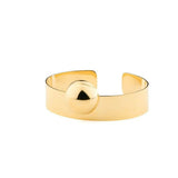 Satellite Orbit Big Golden Bracelet