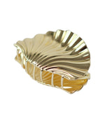 Shell hair clip gold