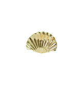 Shell hair clip mini gold