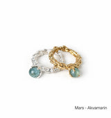 Månadssten Ring Silver